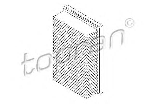 700 413 Topran Воздушный фильтр