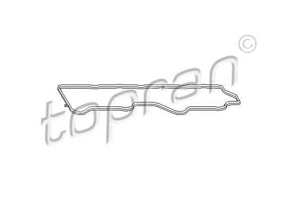 721 128 Topran Прокладка клапанной крышки