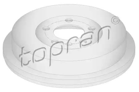 117002 Topran Гальмівний барабан