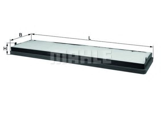 LA 581 Mahle Фільтр салону