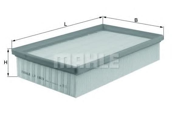 LX 1803 Mahle Повітряний фільтр