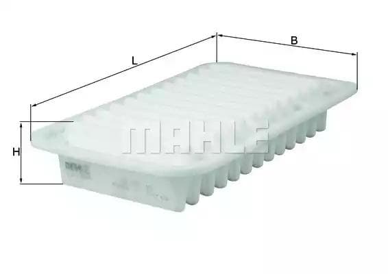 LX 1984 Mahle Воздушный фильтр