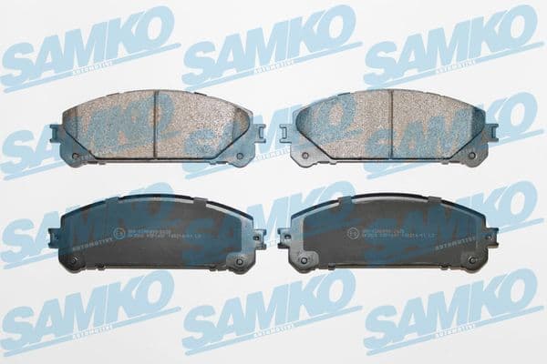 5sp1691 Samko Тормозные колодки