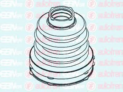 D8522 Autofren Seinsa Пыльник ШРУСа