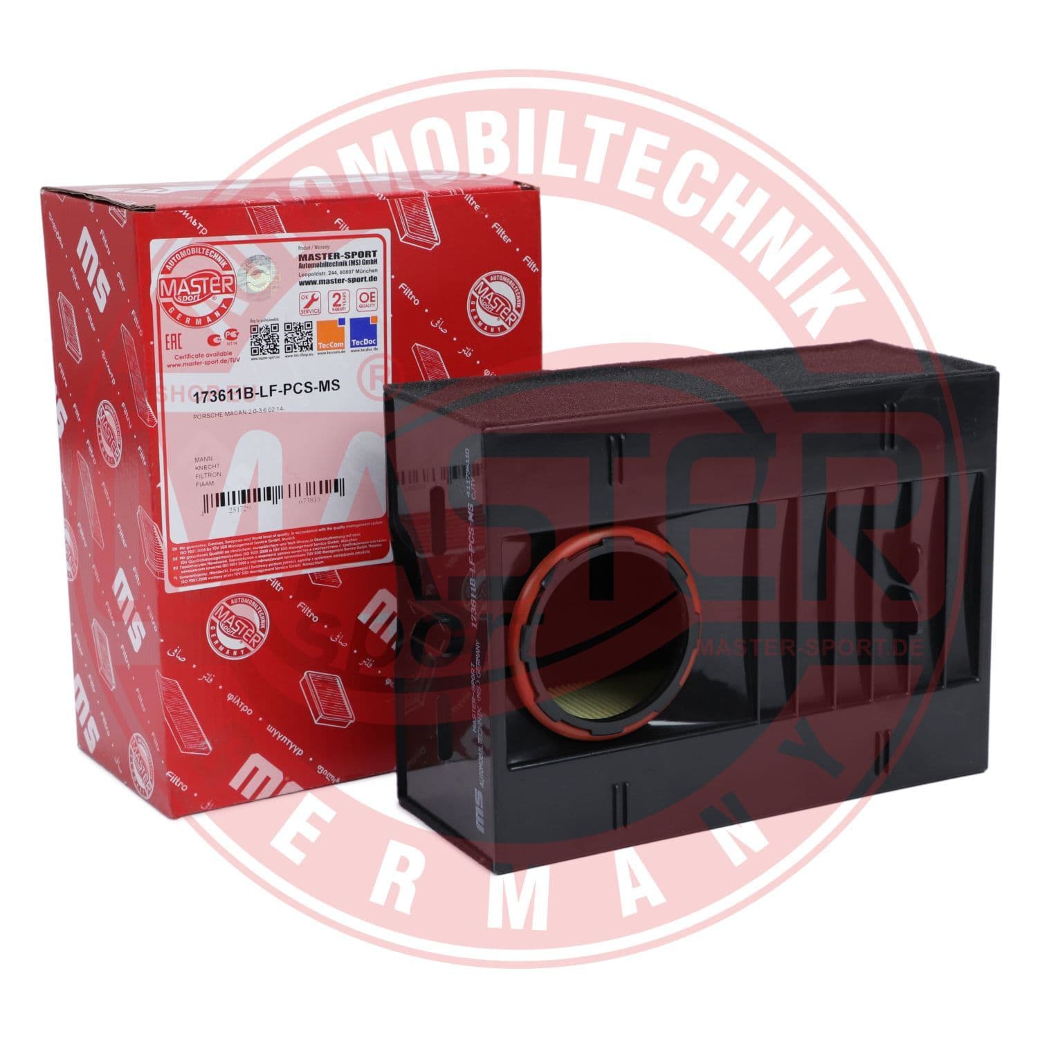 173611blfpcsms Master-Sport Повітряний фільтр для Porsche Macan