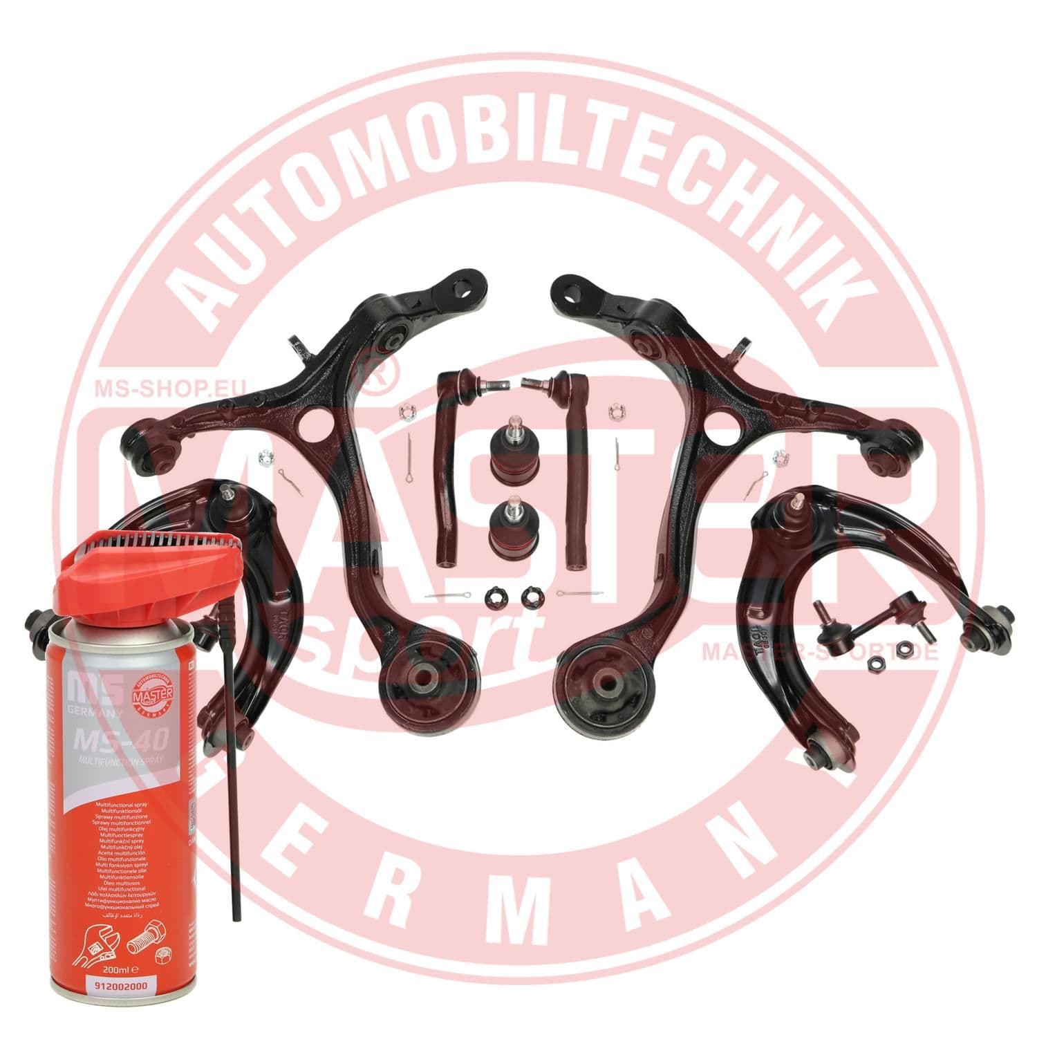 36968kitmsp Master-Sport Комплект рычагов для Honda Accord