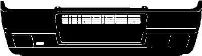 1735576 Van Wezel Бампер для Fiat Uno
