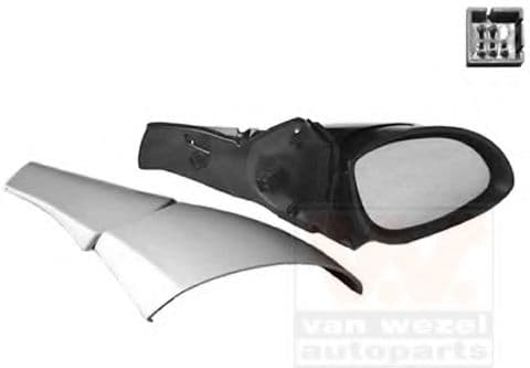 3766808 Van Wezel Зовнішнє дзеркало для Opel Vectra