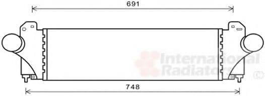 28004129 Van Wezel Интеркулер