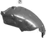 3745436 Van Wezel Підкрилок для Opel Astra