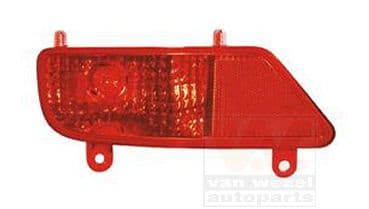 4076929 Van Wezel Задня протитуманна фара для Peugeot 3008