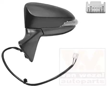 5493807 Van Wezel Зовнішнє дзеркало для Toyota Verso