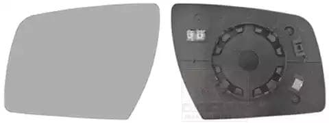 8332837 Van Wezel Скло зовнішнього дзеркала для Kia Soul