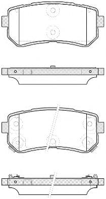 P13093.42 Woking Гальмівні колодки