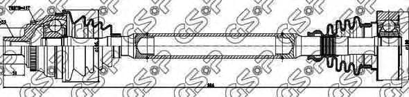 203003 GSP Піввісь