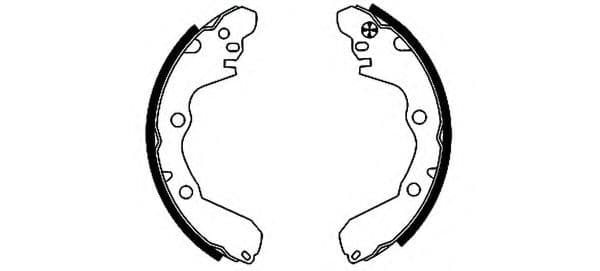 91047500 Textar Гальмівні колодки