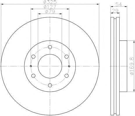 92226200 Textar Тормозной диск