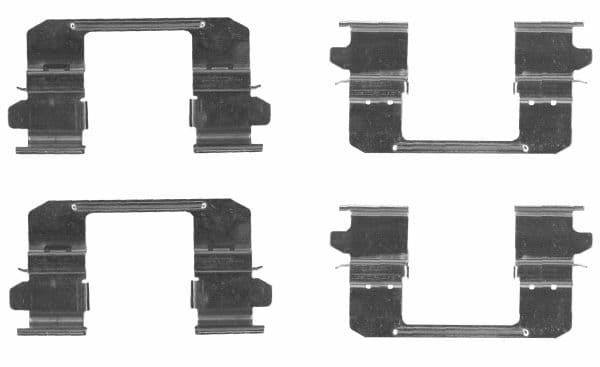 82542600 Textar Компоненти дискових гальмівних колодок для Isuzu D-Max
