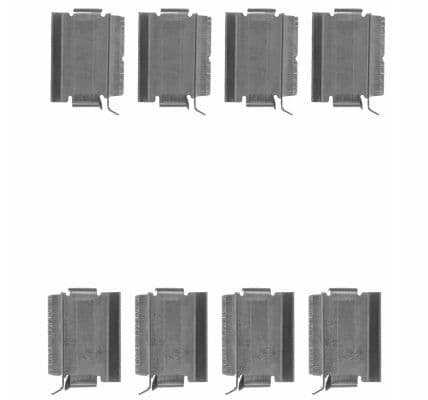 82545700 Textar Компоненти дискових гальмівних колодок