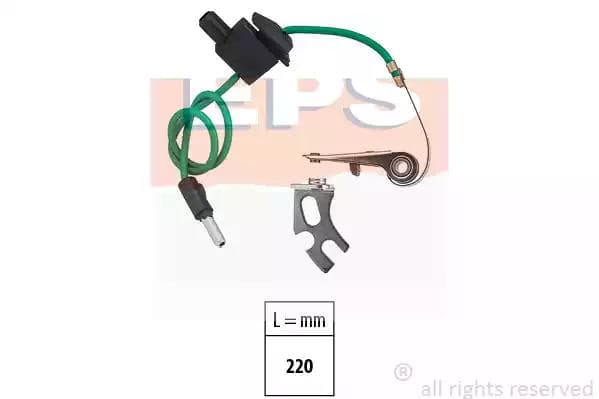 1215124 EPS Контактна група розподільника запалювання для Fiat Regata