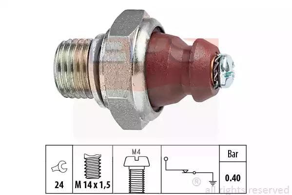1800074 EPS Датчик тиску оливи