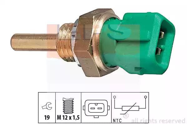 1830147 EPS Датчик температуры охлаждающей жидкости