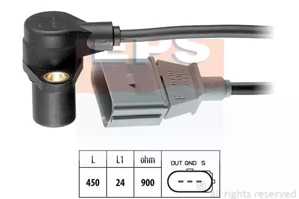 1953205 EPS Датчик положення колінчастого вала