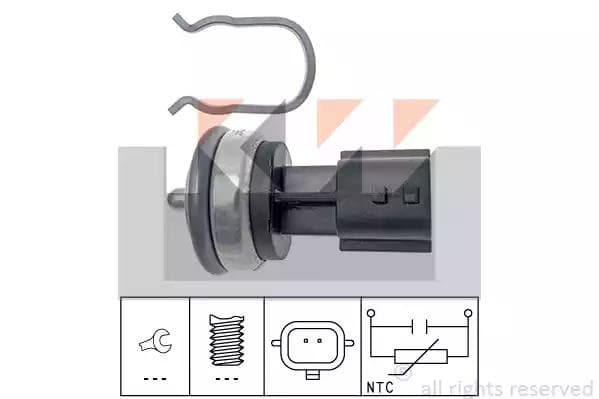 530337 KW Датчик температури охолоджувальної рідини
