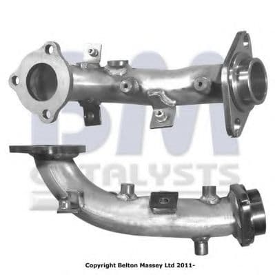 BM50186 BM Catalysts Приймальна труба для Mazda Premacy