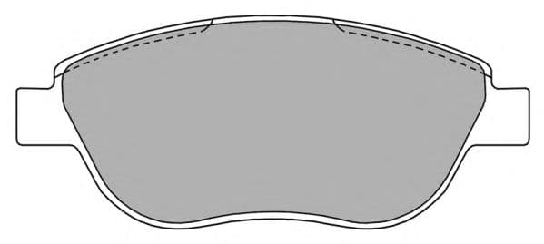 FBP-1219 Fremax Тормозные колодки