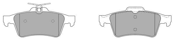 FBP-1254-01 Fremax Тормозные колодки