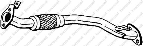 801-283 Bosal Приймальна труба