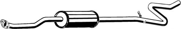 09.062 Asmet Середній глушник вихлопних газів