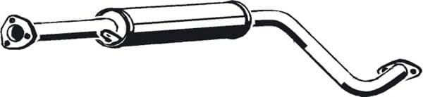 24.025 Asmet Средний глушитель выхлопных газов для Daewoo Lanos