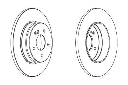 562051CH Champion Гальмівний диск для Mercedes E-Class