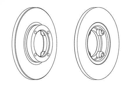 562138ch Champion Гальмівний диск