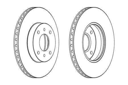 562232ch Champion Гальмівний диск