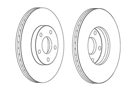 562251CH Champion Гальмівний диск