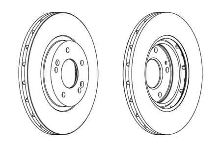 562549ch Champion Гальмівний диск