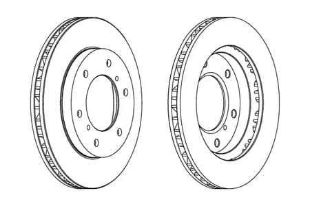 562572CH Champion Тормозной диск