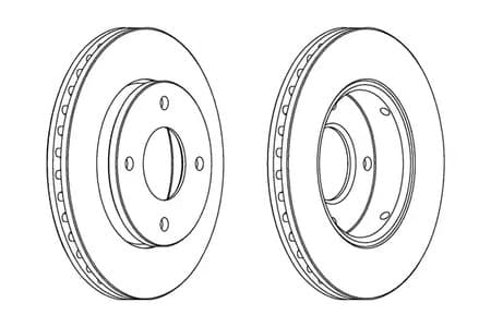 562575CH Champion Гальмівний диск