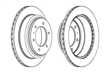 562665ch Champion Гальмівний диск