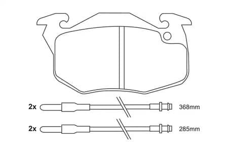 571525CH Champion Гальмівні колодки