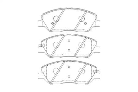 572607CH Champion Гальмівні колодки