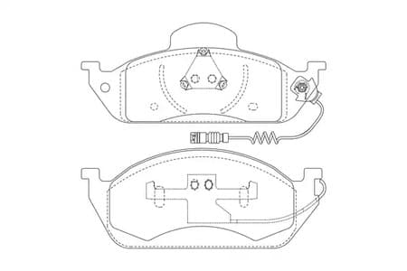 573034ch Champion Гальмівні колодки для Mercedes M-Class