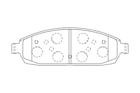 573340CH Champion Гальмівні колодки