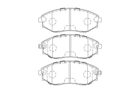 573751CH Champion Гальмівні колодки для Chevrolet Epica