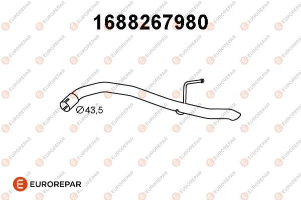 1688267980 Eurorepar Приемная труба