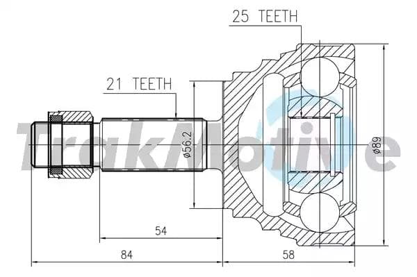 400347 TrakMotive ШРУС