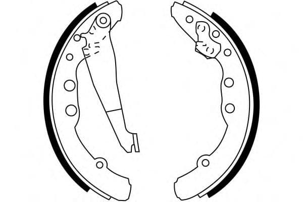 S516 Simer Гальмівні колодки